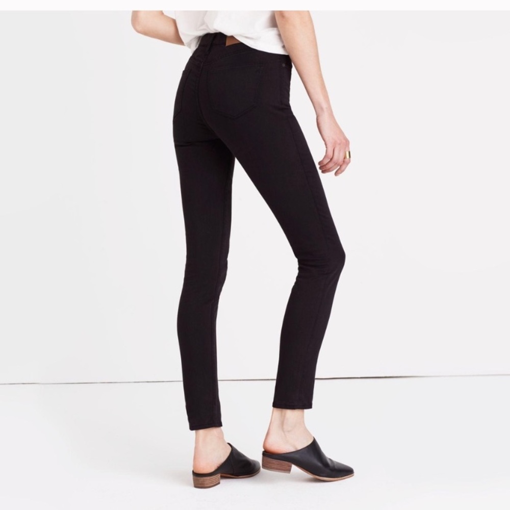 Madewell - 9” HighRise Skinny Jeans Black